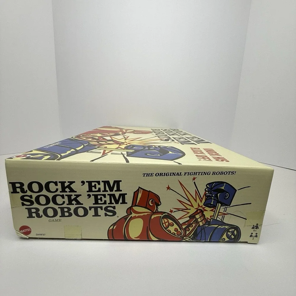Rock 'Em Sock 'Em Robots Game The Original Fighting Robots Mattel DHW37 2019